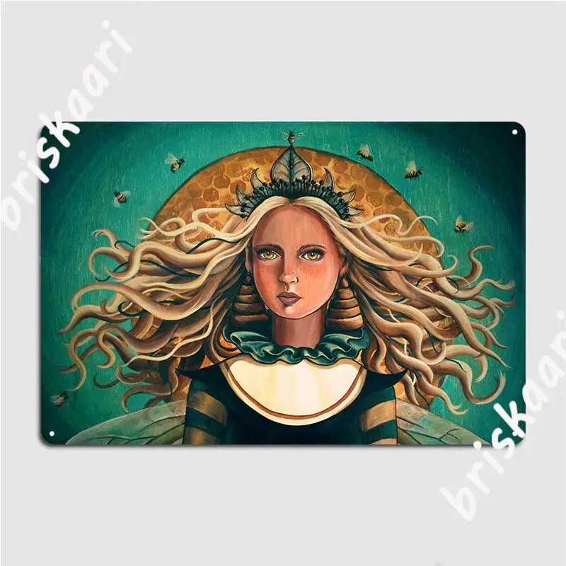 Металлическая вывеска Queen Bee для клубной вечеринки, регулируемая картина, декор, оловянный знак, постер 
Металлическая вывеска Queen Bee для клубной вечеринки, регулируемая картина, декор, оловянный знак, постер