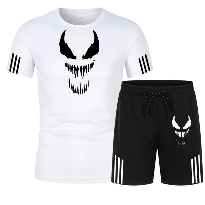 simple pure cotton O-neck basic T-shirt set 2021 summer new style European American fashion men's printed casual running wear
simple pure cotton O-neck basic T-shirt set 2021 summer new style European American fashion men's printed casual running wear