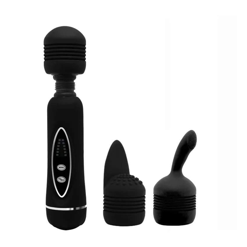 

high Power Vibrator Wand Dia Two Attachments Magic AV 12 speed Body Massager Silicone Vibrators Control Panel For Woman Clitoral