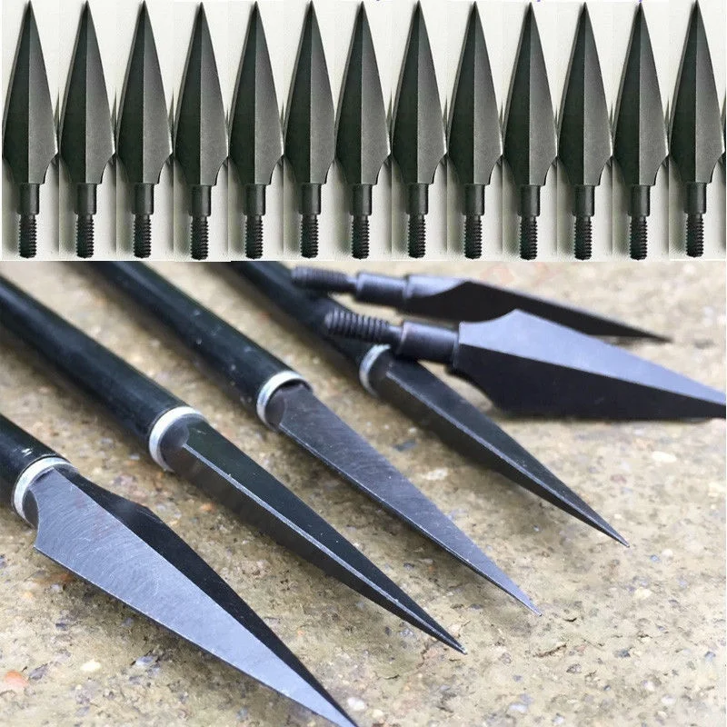 24 pcs Flecha Boogschieten Camping Steel Arrow Tips 10g Metal Archery Arrow Points Archey Bow Arrow Broadheads Hunting
24 pcs Flecha Boogschieten Camping Steel Arrow Tips 10g Metal Archery Arrow Points Archey Bow Arrow Broadheads Hunting