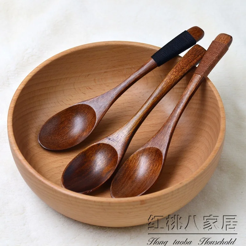 Creative children's small wooden spoon 15*3 oval spoon noodle Nanmu baby rice spoon tangled thread wooden spoon wholesale
Creative children's small wooden spoon 15*3 oval spoon noodle Nanmu baby rice spoon tangled thread wooden spoon wholesale