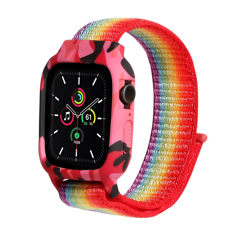 Watch Band For Apple Watch Series 3/2/1 38MM 42MM Nylon Soft Breathable Replacement Strap for iwatch Series 4 5 6 SE 40MM 44MM
Watch Band For Apple Watch Series 3/2/1 38MM 42MM Nylon Soft Breathable Replacement Strap for iwatch Series 4 5 6 SE 40MM 44MM
