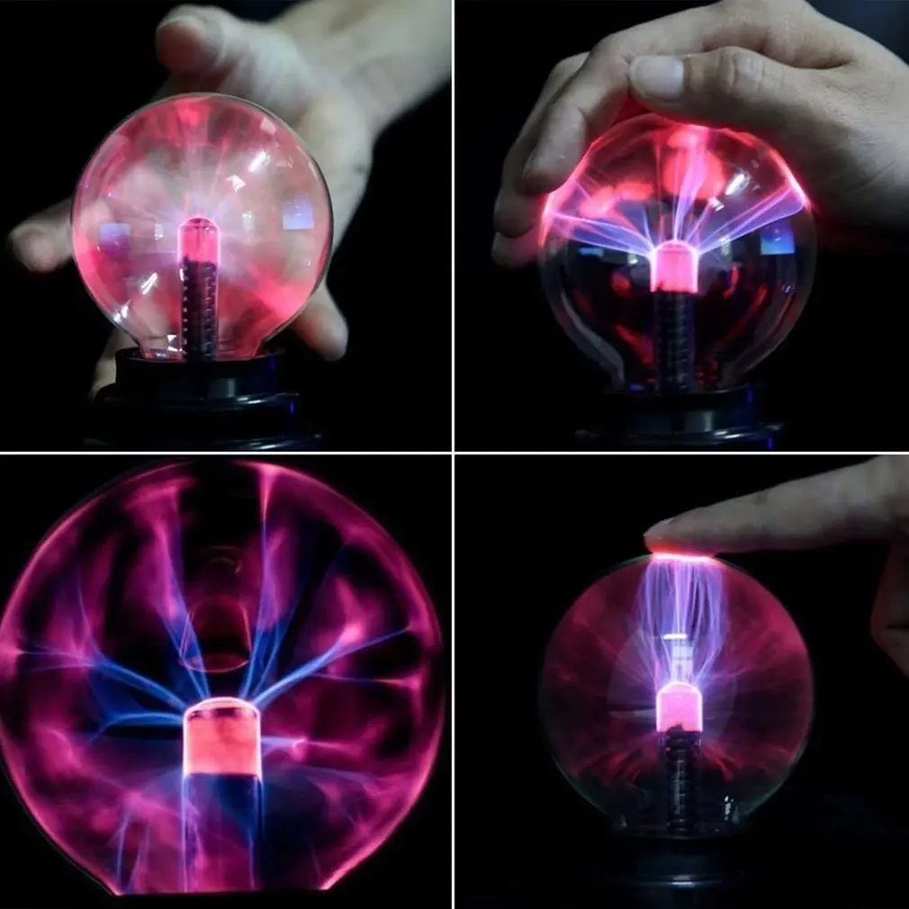 Kids Plasma Magic Ball Lamp Electrostatic Sphere Light USB Powered AAA Touch Night Light Kids Gift Bulb Home Decor
Kids Plasma Magic Ball Lamp Electrostatic Sphere Light USB Powered AAA Touch Night Light Kids Gift Bulb Home Decor