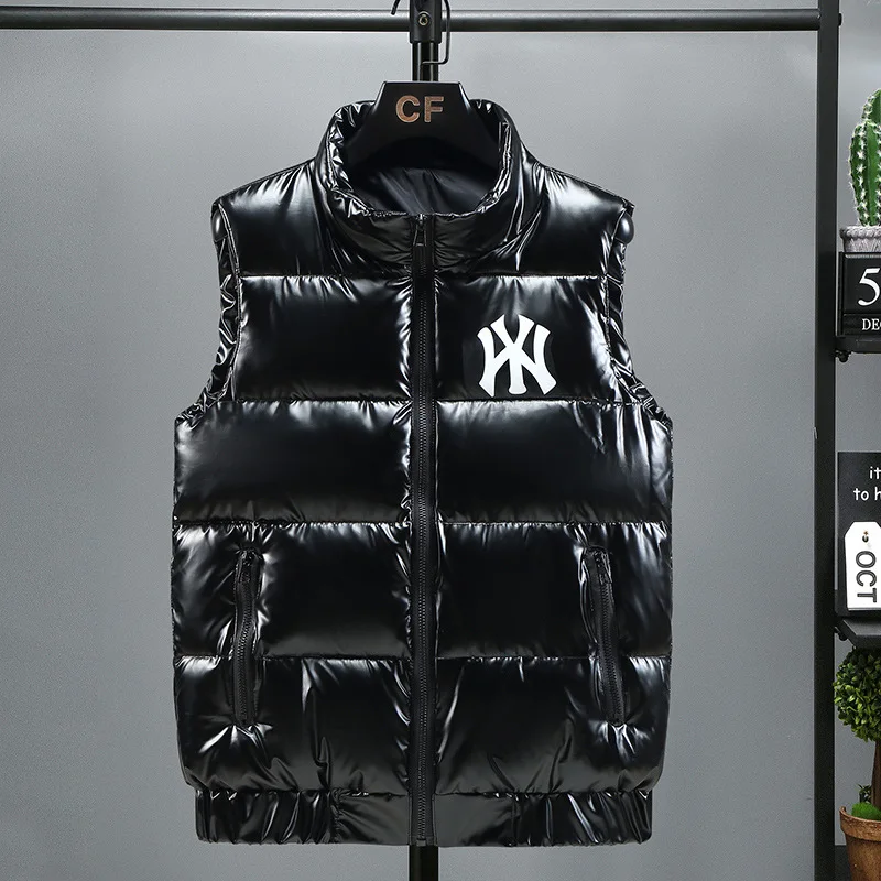 Men Women Turtleneck Brand Casual Vests Mens Down Jackets Coat oversize Sleeveless Waistcoat Hip Hop Outdoor Sports Hoodies
Men Women Turtleneck Brand Casual Vests Mens Down Jackets Coat oversize Sleeveless Waistcoat Hip Hop Outdoor Sports Hoodies