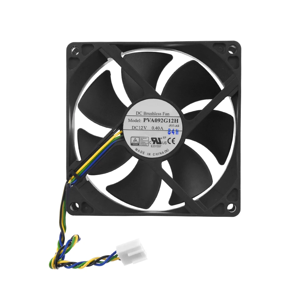 For FOXCONN PVA092G12H DC12V 4Pin PWM Cooling Fan 9025 0.40A 90*90*25mm
For FOXCONN PVA092G12H DC12V 4Pin PWM Cooling Fan 9025 0.40A 90*90*25mm