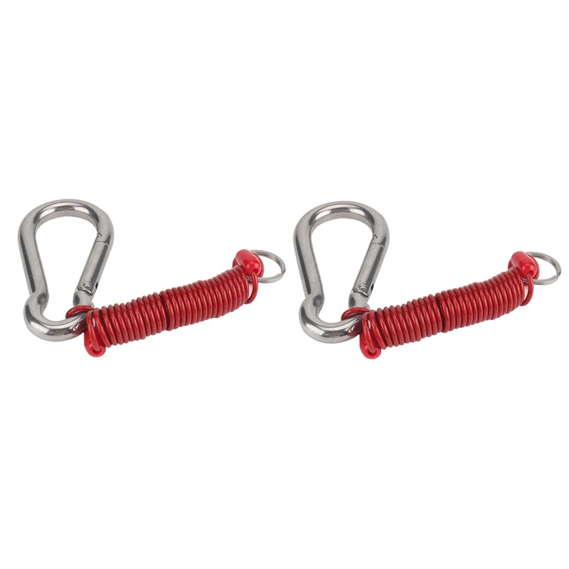 100mm 2Pcs Breakaway Trailer Cable, Trailer Brake Cable, RV Stainless Steel Spring Towing Coiled Wire RV Towing Trailer
100mm 2Pcs Breakaway Trailer Cable, Trailer Brake Cable, RV Stainless Steel Spring Towing Coiled Wire RV Towing Trailer