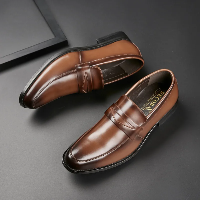 2021 new leather one-legged foot loafers business suits men's leather shoes classic breathable
2021 new leather one-legged foot loafers business suits men's leather shoes classic breathable