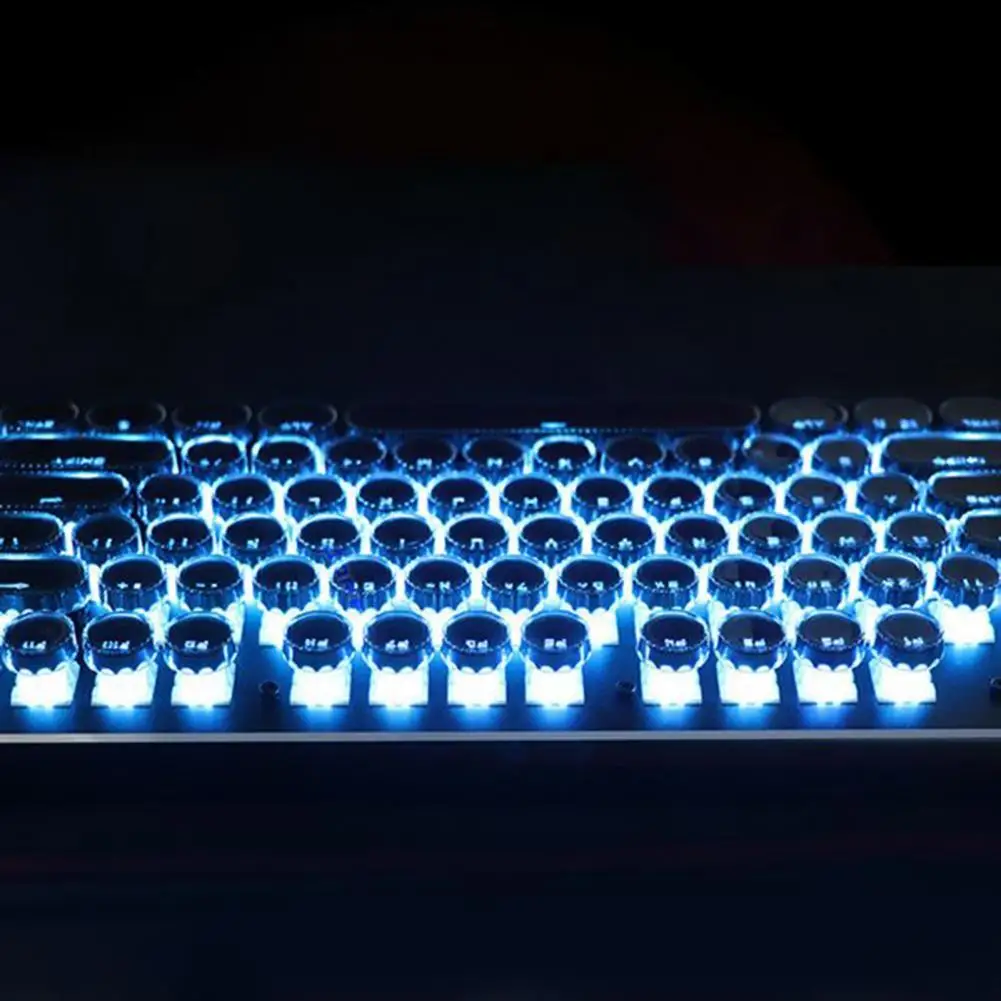 104Pcs Universal Wear-resistant Round-shape Keycaps Mechanical Keyboard Replacement Key Covers for PC Computer multiple colour
104Pcs Universal Wear-resistant Round-shape Keycaps Mechanical Keyboard Replacement Key Covers for PC Computer multiple colour