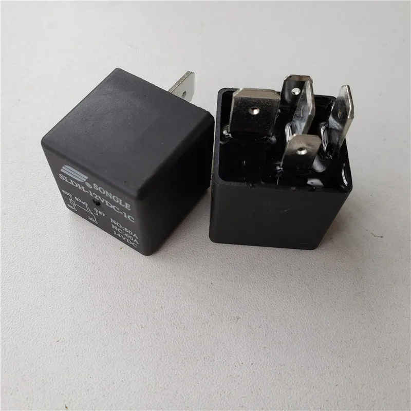 3pcs Relay SLDH-12VDC-1C 14VDC 60A relay 5 pin Wide foot socket type | Обустройство дома