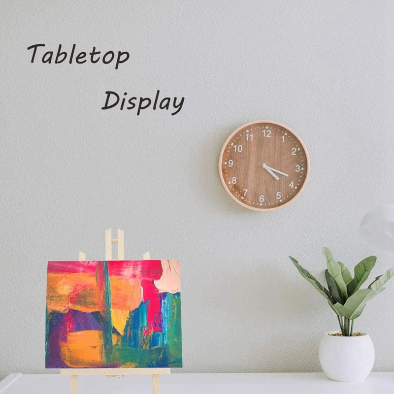 40x24 cm Wooden Easel, 3 Pieces Display Shelf, Craft Painting Easel, Suitable for Children, Adults, Students, Classrooms
40x24 cm Wooden Easel, 3 Pieces Display Shelf, Craft Painting Easel, Suitable for Children, Adults, Students, Classrooms