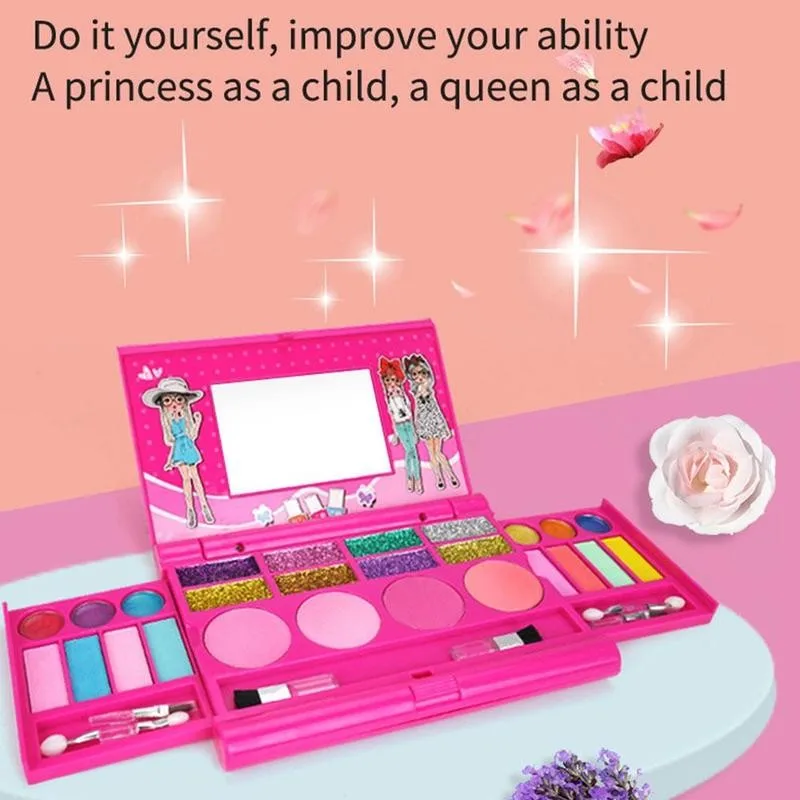 Children's Makeup Toys A Wide Variety Of Makeup And Beauty Accessories Cultivate Children's Hands-on Ability Make Up Toy Set
Children's Makeup Toys A Wide Variety Of Makeup And Beauty Accessories Cultivate Children's Hands-on Ability Make Up Toy Set