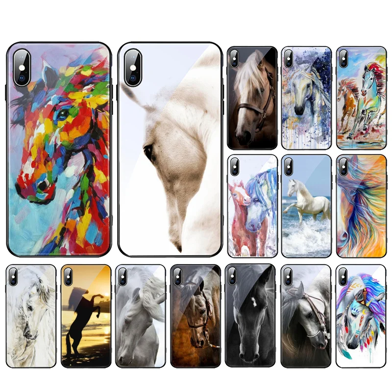 For iPhone 7 8 Plus Case Glass Cover For iPhone 11 12 13 Pro Max X XR XS Max Phone Case Watercolor horse
For iPhone 7 8 Plus Case Glass Cover For iPhone 11 12 13 Pro Max X XR XS Max Phone Case Watercolor horse