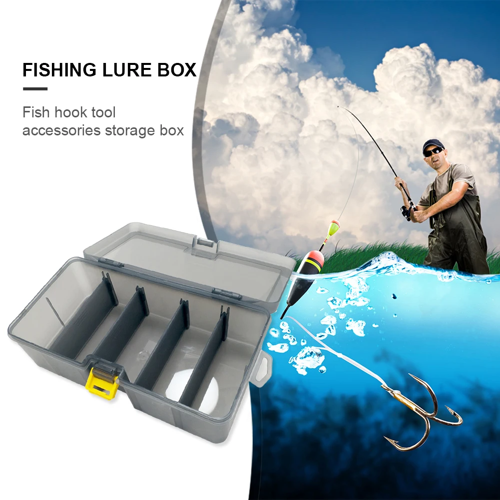 Large Capacity Fishing Tackle Boxes Fishing Bait Lure Hooks Box Plastic Storage Container Components Fishing Gear
Large Capacity Fishing Tackle Boxes Fishing Bait Lure Hooks Box Plastic Storage Container Components Fishing Gear