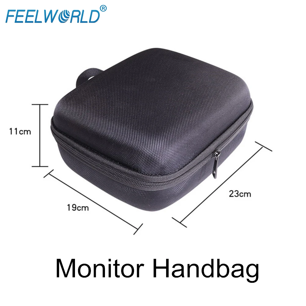 Feelworld Monitor Handbag Camera Carrying Case(9.06x7.48x4.33") for Feelworld LUT7S FW279 T7 FW703 FW759 FH7 7inch Field Monitor
Feelworld Monitor Handbag Camera Carrying Case(9.06x7.48x4.33") for Feelworld LUT7S FW279 T7 FW703 FW759 FH7 7inch Field Monitor