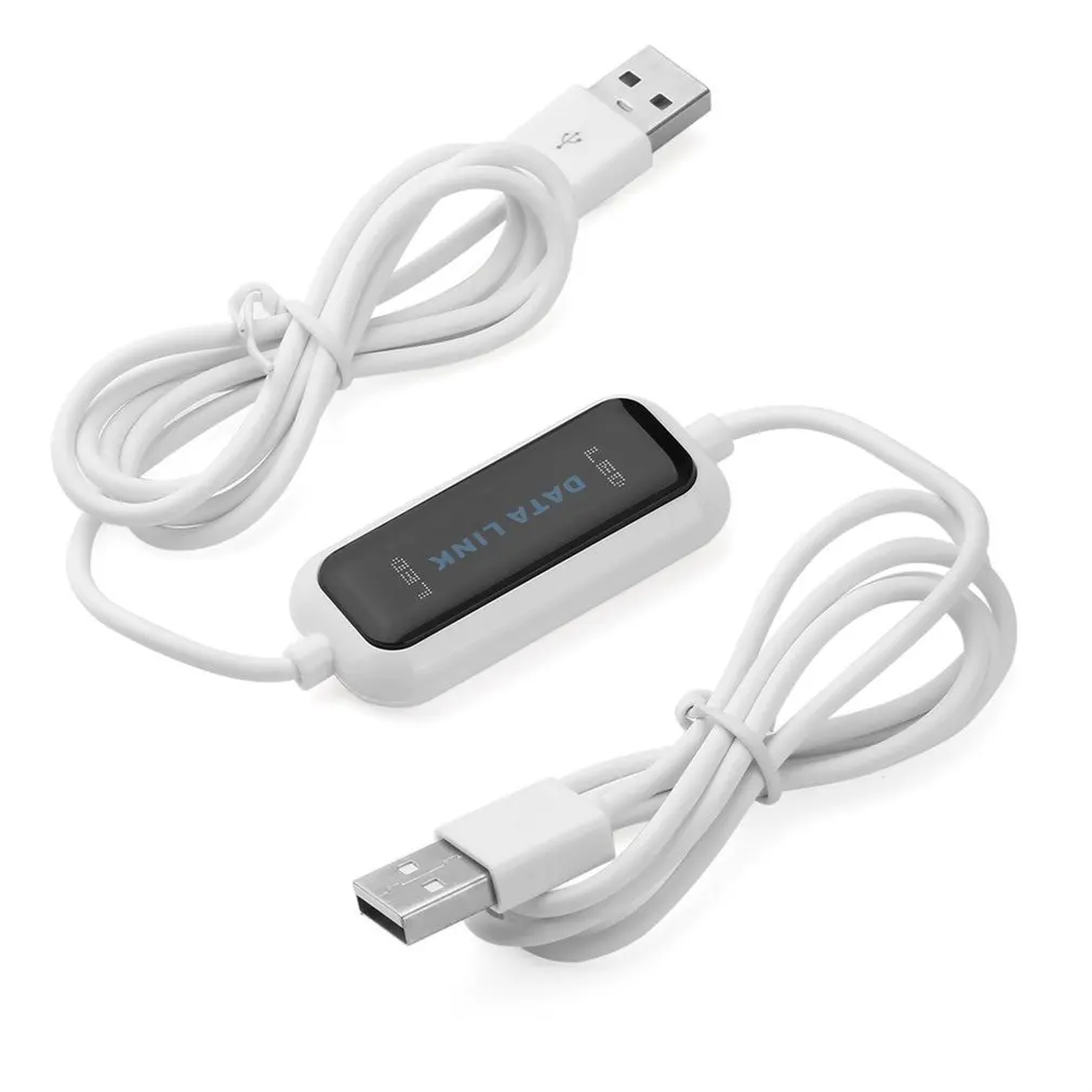 Hot! High Speed USB PC To PC Online Share Sync Link Net Direct Data File Transfer Bridge LED Cable Easy Copy Between 2 Computer
Hot! High Speed USB PC To PC Online Share Sync Link Net Direct Data File Transfer Bridge LED Cable Easy Copy Between 2 Computer