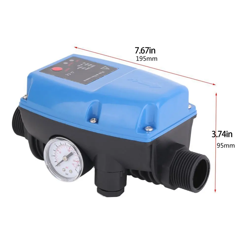 Electronic Water Pump Pressure Control Switch Safe And Durable Professional Automatic Pressure Switch
Electronic Water Pump Pressure Control Switch Safe And Durable Professional Automatic Pressure Switch