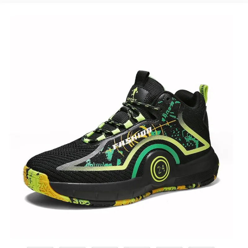 Men Basketball Shoes High-top Basketball Sneakers Women Street Basketball Combat Boots Training Gym Shoes Unisex Athletic Shoes
Men Basketball Shoes High-top Basketball Sneakers Women Street Basketball Combat Boots Training Gym Shoes Unisex Athletic Shoes