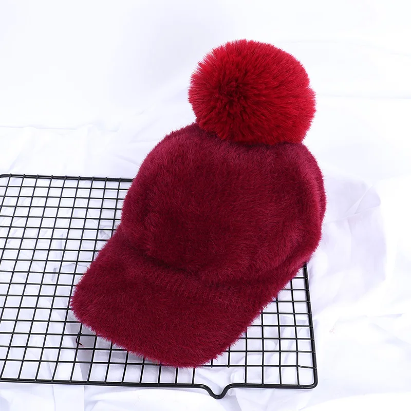 202 New Fashion Lady Mohair Winter Hat Women Pompom Casual Knit Beanie Warm Berets Women's Baseball Cap Wool Visor Bonnet Soft
202 New Fashion Lady Mohair Winter Hat Women Pompom Casual Knit Beanie Warm Berets Women's Baseball Cap Wool Visor Bonnet Soft