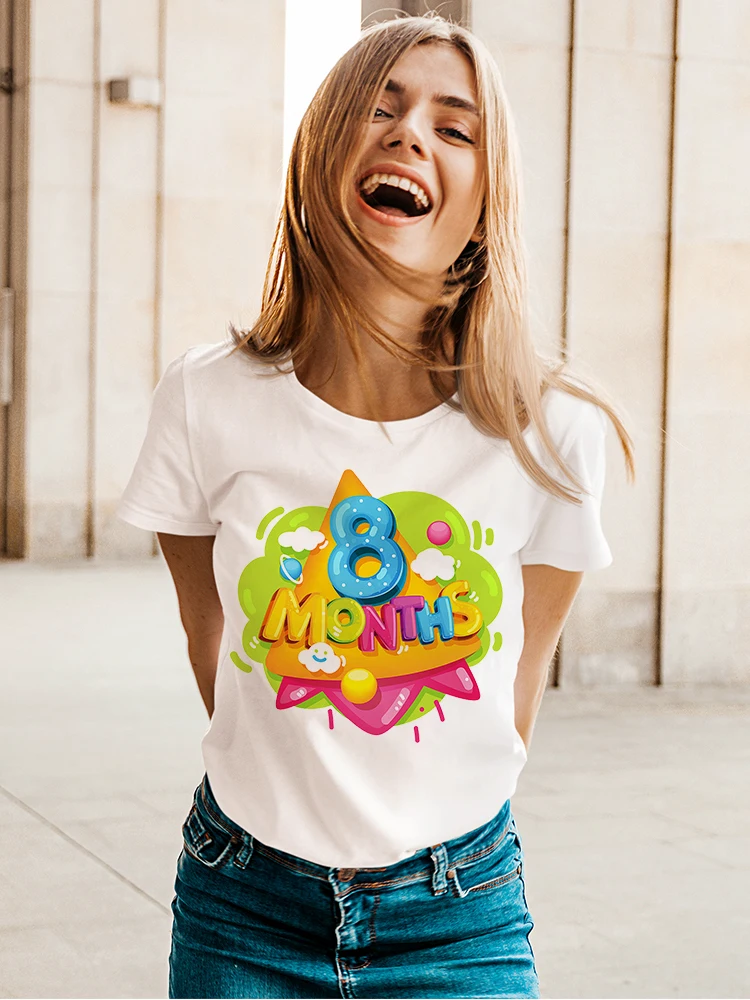 Custom Month Holiday T-Shirts Women T Shirts 2021 New Cute T Shirts for Girls Short Sleeve Shirt White Plus Size Harajuku Funny
Custom Month Holiday T-Shirts Women T Shirts 2021 New Cute T Shirts for Girls Short Sleeve Shirt White Plus Size Harajuku Funny
