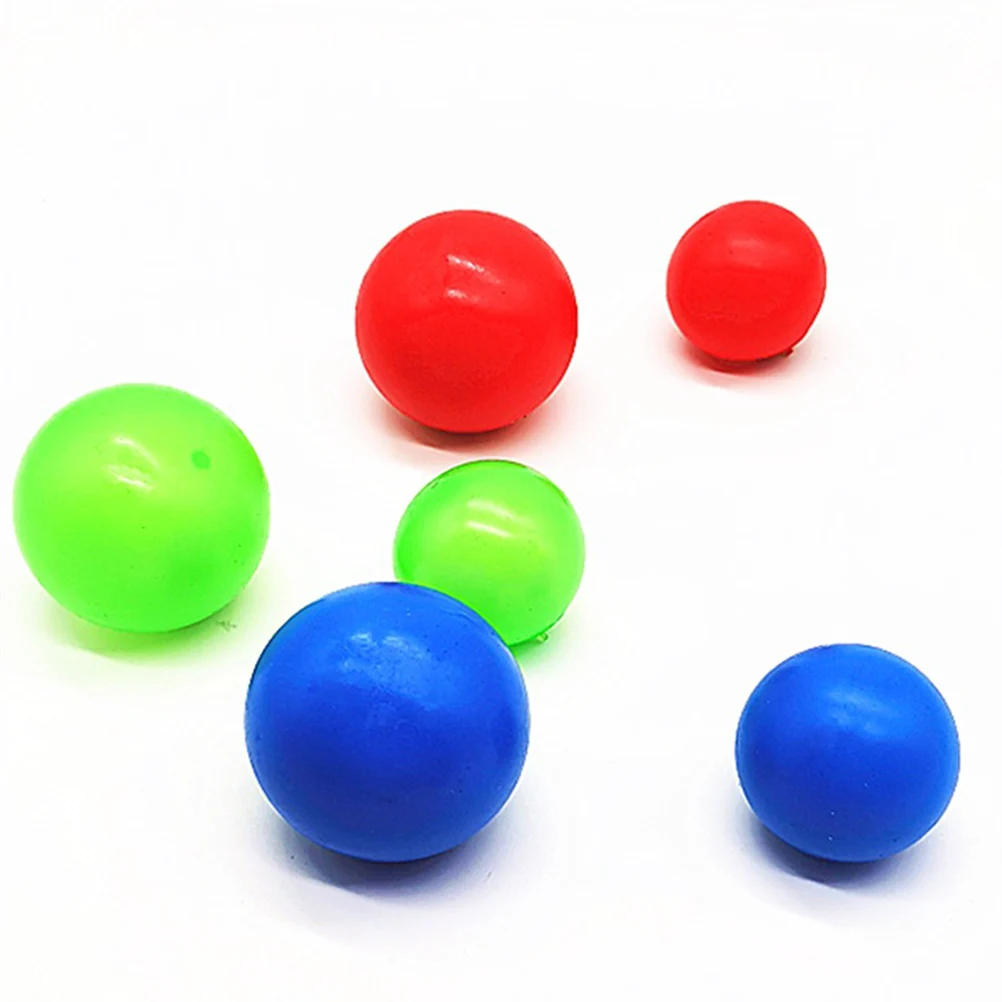 4 pcs Sticky Wall Balls Decompression Ball Catch Throw Ball Glob Novelty For Kids Boys Girls Indoor Game Toy Ceiling Balls
4 pcs Sticky Wall Balls Decompression Ball Catch Throw Ball Glob Novelty For Kids Boys Girls Indoor Game Toy Ceiling Balls