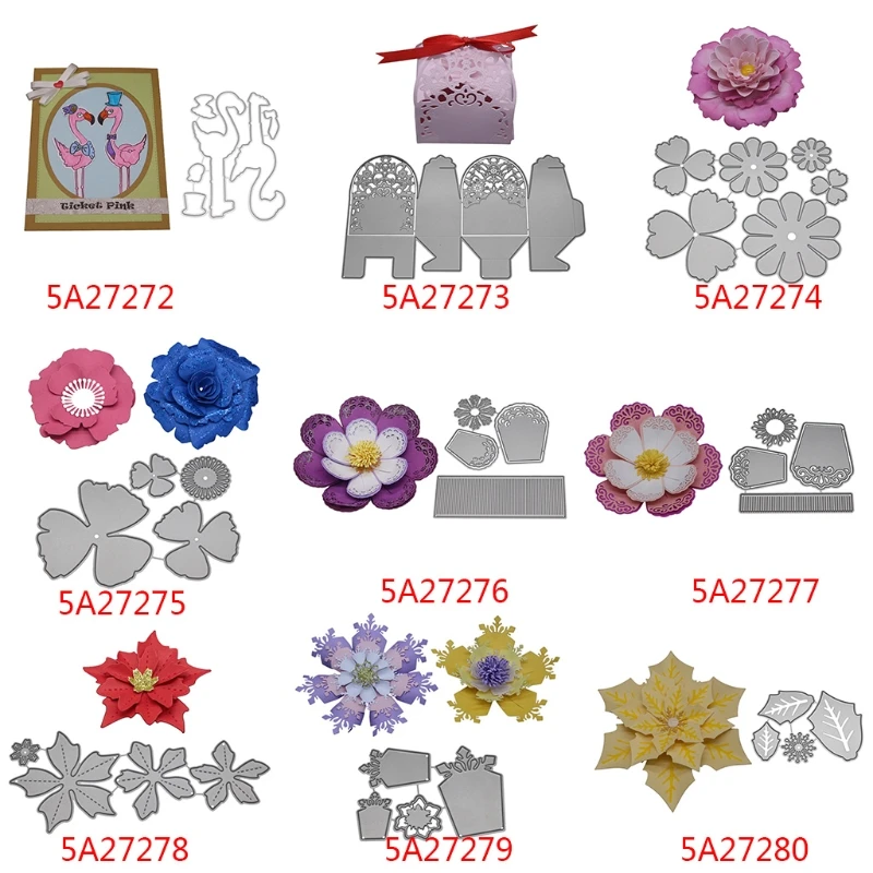 Flower Cutting Dies Stencil For DIY Scrapbooking Embossing Album Paper Craft M17D
Flower Cutting Dies Stencil For DIY Scrapbooking Embossing Album Paper Craft M17D
