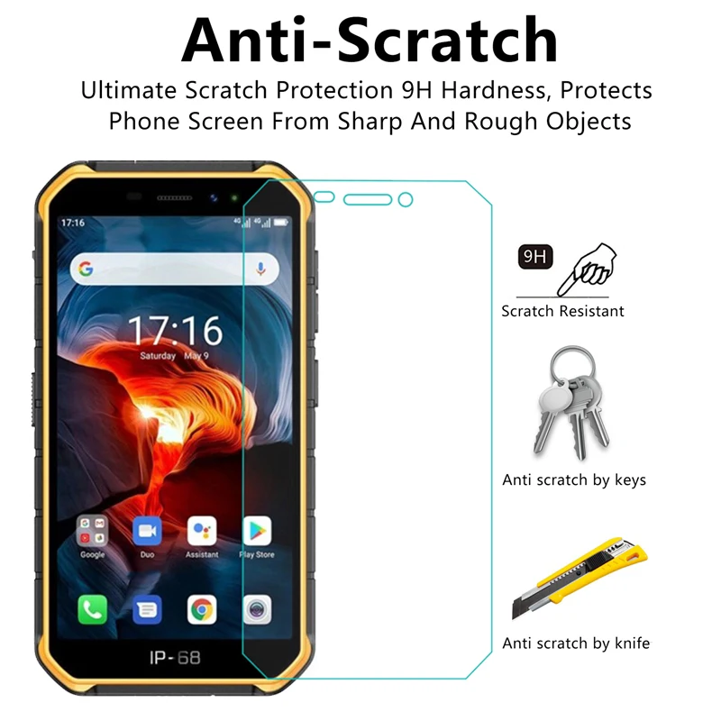 Закаленное стекло для Ulefone Armor X7 защита экрана 9D Защитное Pro аксессуары пленка |