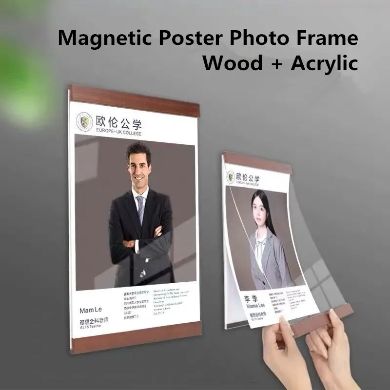 A4 Wall Mount Clear Acrylic Picture Frame Magnetic Photo Frame 8.5 x 11 Inch Poster Display Sign Holder Frame
A4 Wall Mount Clear Acrylic Picture Frame Magnetic Photo Frame 8.5 x 11 Inch Poster Display Sign Holder Frame