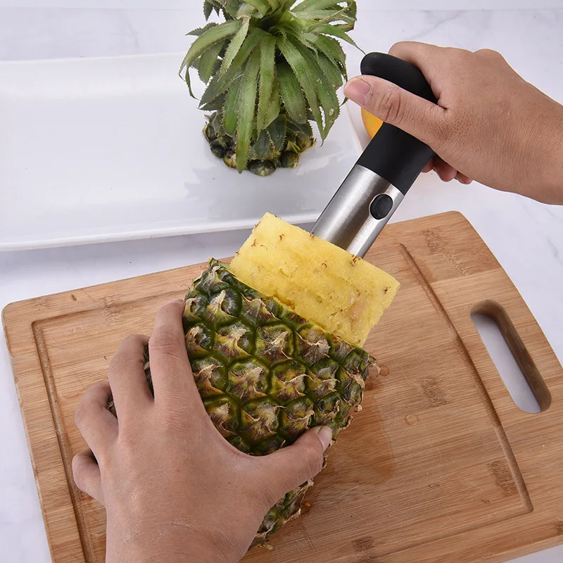 Kitchen tools Stainless Steel Pineapple Pineapple Peeler Peeling Creative Kitchen Fruit Peeling Tool Kitchen accessory
Kitchen tools Stainless Steel Pineapple Pineapple Peeler Peeling Creative Kitchen Fruit Peeling Tool Kitchen accessory