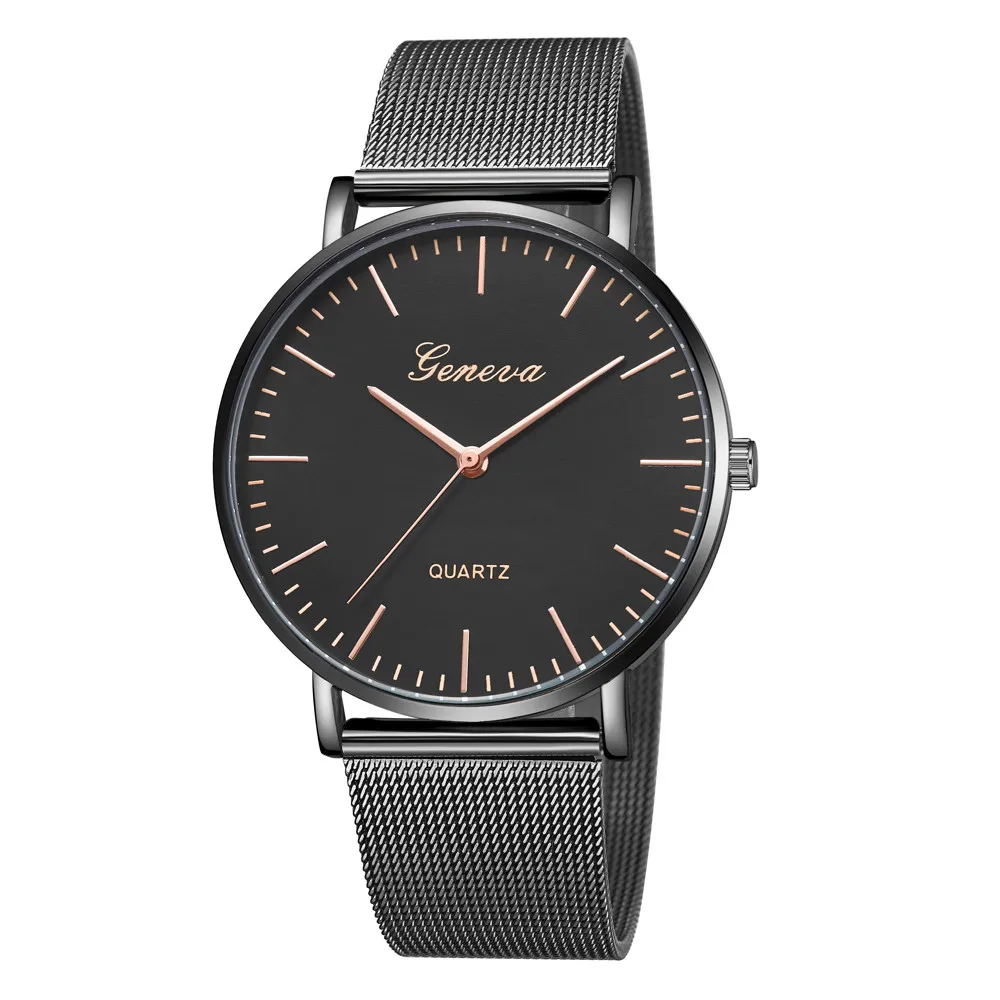 GENEVA Womens Classic Quartz Stainless Steel Wrist Watch Fashion Casual Watch Womens Male Montre Femme Bracelet Watches 2021#1
GENEVA Womens Classic Quartz Stainless Steel Wrist Watch Fashion Casual Watch Womens Male Montre Femme Bracelet Watches 2021#1