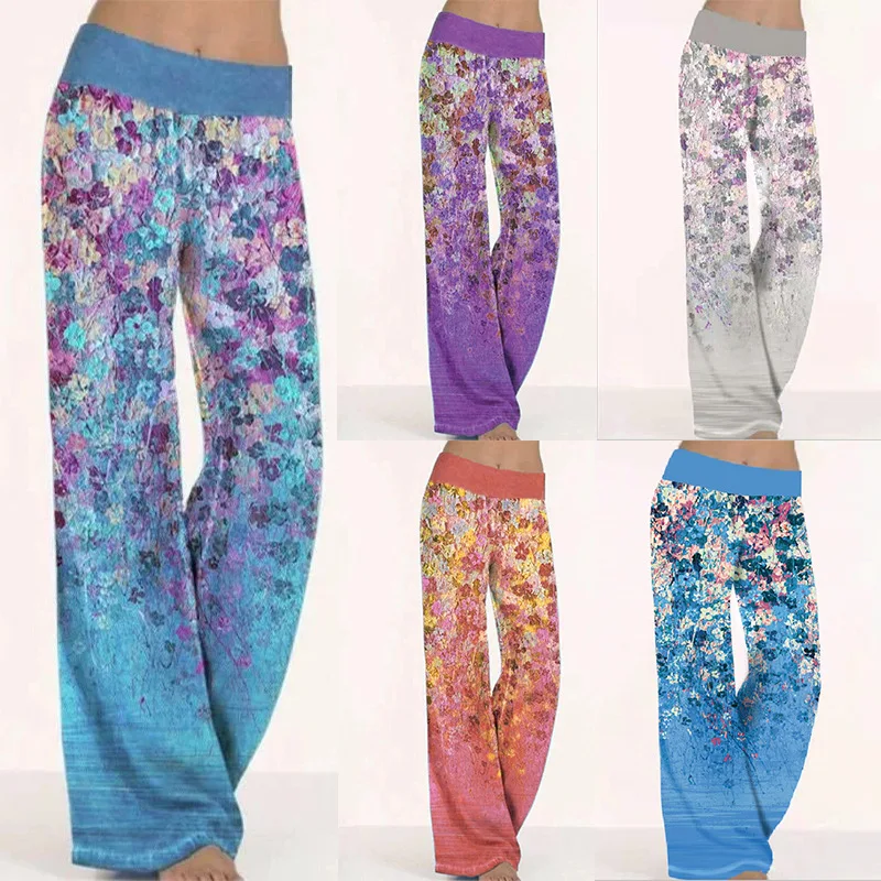 Large Plus Size Joggers Women's Pants Female Sports Pants For Women Trousers Flower Print High Waist Wide Leg Pants Sweatpants
Large Plus Size Joggers Women's Pants Female Sports Pants For Women Trousers Flower Print High Waist Wide Leg Pants Sweatpants