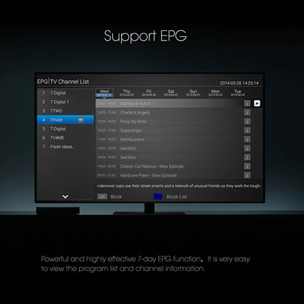 K5 S905X3 Quad Core Cortex-A53 High Definition Set Top Box 2G 16G 2T2R Dual Antenna Web Player With Remote Control
K5 S905X3 Quad Core Cortex-A53 High Definition Set Top Box 2G 16G 2T2R Dual Antenna Web Player With Remote Control