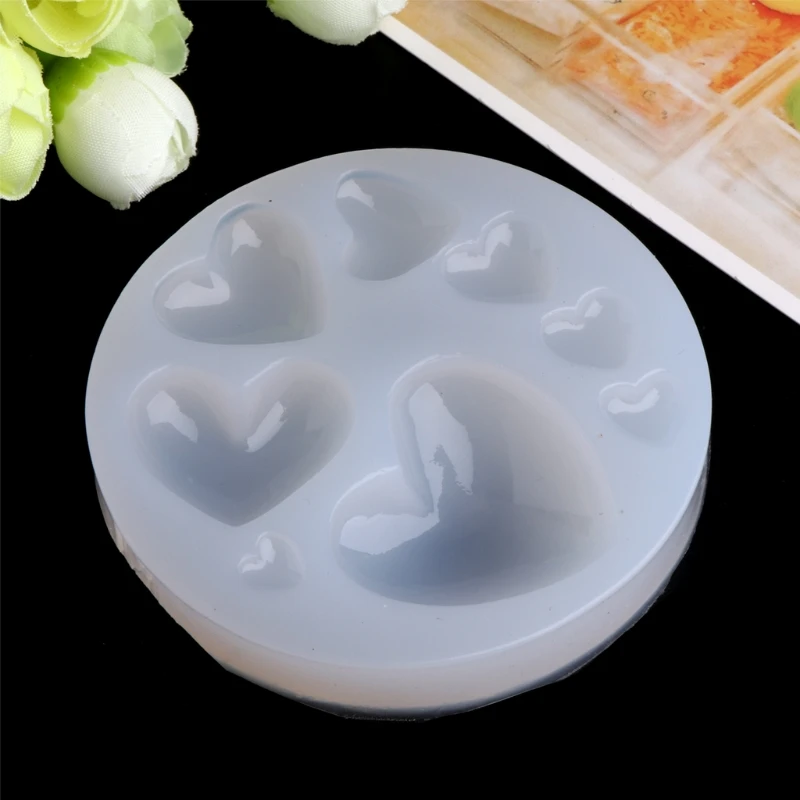 DIY Creative Heart Shapes Silicone Mold Handmade Jewelry Model Mould Tools Decoration Jewels Tackles
DIY Creative Heart Shapes Silicone Mold Handmade Jewelry Model Mould Tools Decoration Jewels Tackles
