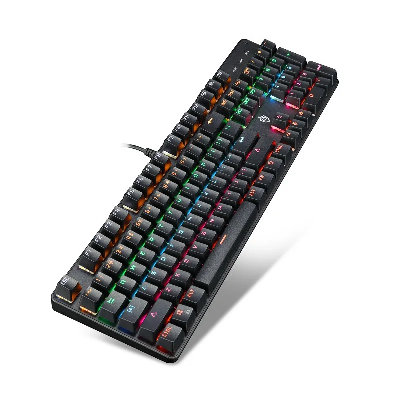 Black/white Mechanical Keyboard Mechanical Gaming Keyboard RGB Backlit Keyboard 104 Keys Wired Keyboard For PC Computer Gamer
Black/white Mechanical Keyboard Mechanical Gaming Keyboard RGB Backlit Keyboard 104 Keys Wired Keyboard For PC Computer Gamer