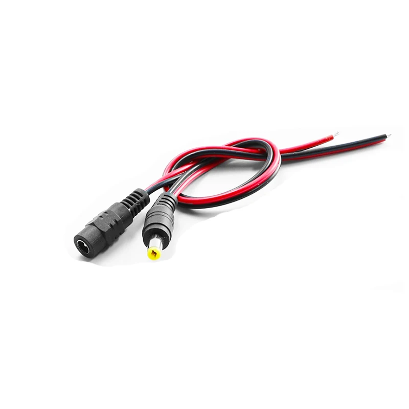 5PCS 12V DC Connectors Male Female jack cable wire line adapter plug power supply 5.5 x 2.1mm for LED Strip Light driver CCTV
5PCS 12V DC Connectors Male Female jack cable wire line adapter plug power supply 5.5 x 2.1mm for LED Strip Light driver CCTV