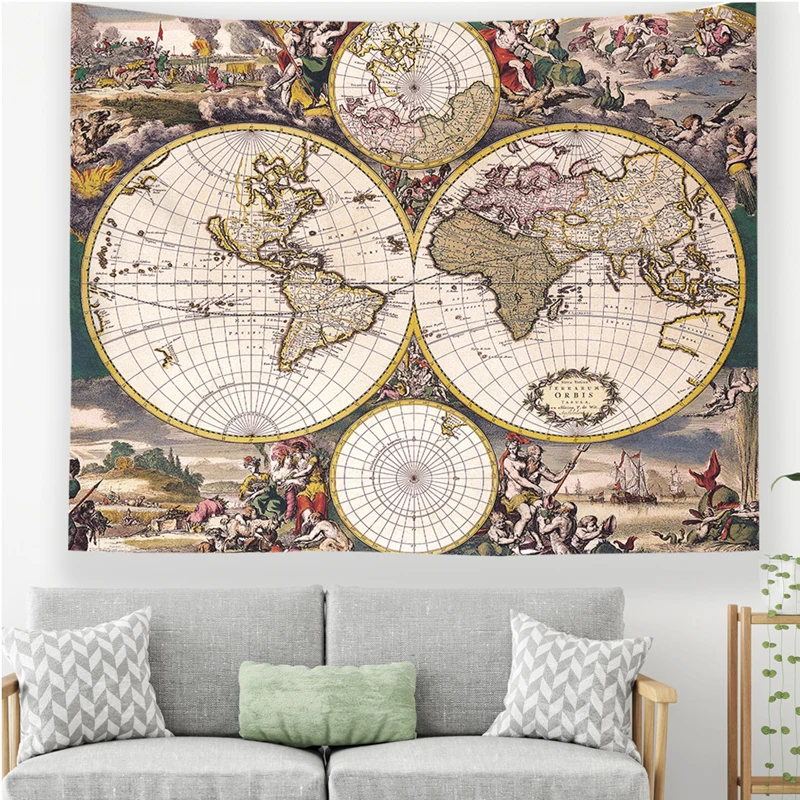 World Map Tapestry Quality Wall Decoration Farmhouse Tent Party Holiday Wall Hanging Supplies Bedspread Beach Mat Home decariton
World Map Tapestry Quality Wall Decoration Farmhouse Tent Party Holiday Wall Hanging Supplies Bedspread Beach Mat Home decariton