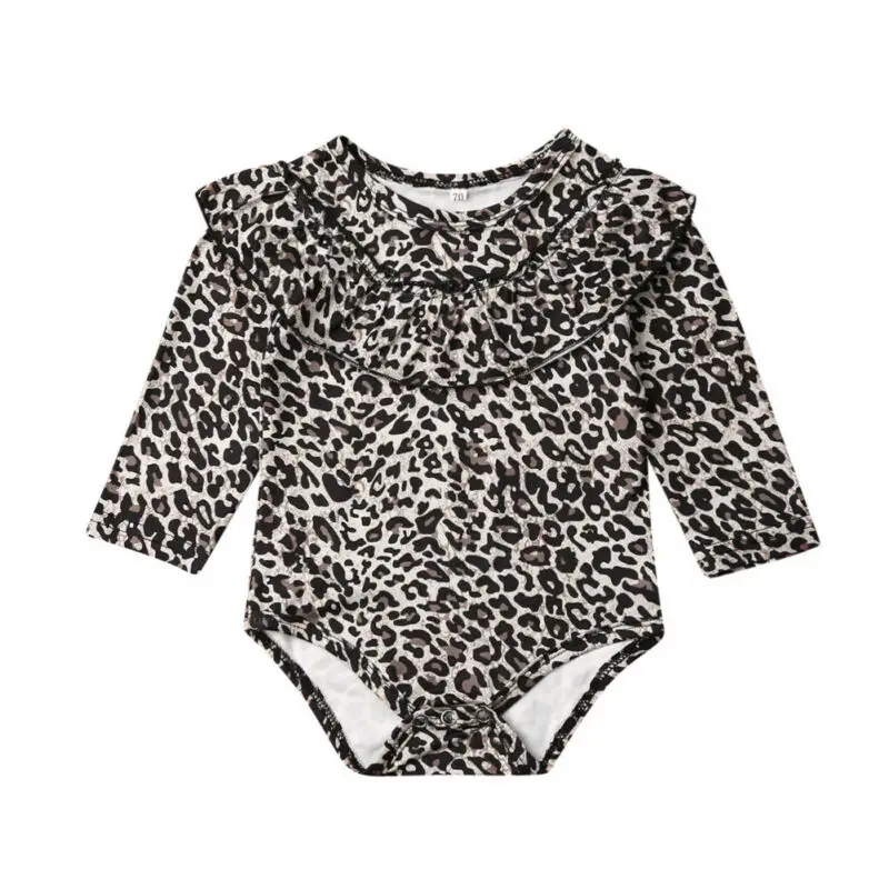 Goocheer Newborn Kids Infant Baby Girl Autumn Clothes Ruffle Leopard Romper Jumpsuit Overall Outfit
Goocheer Newborn Kids Infant Baby Girl Autumn Clothes Ruffle Leopard Romper Jumpsuit Overall Outfit