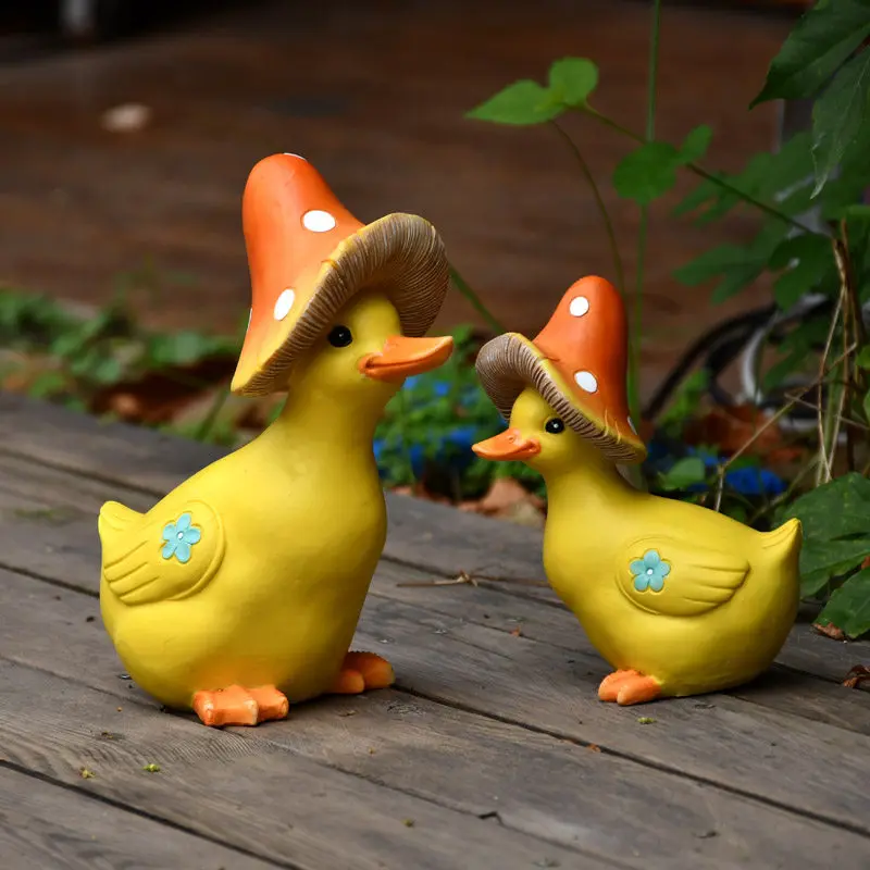 Pastoral Cartoon Yellow Cute Duck Resin Ornaments Courtyard Garden Figurines Decoration Outdoor Garden Villa Furnishing Crafts
Pastoral Cartoon Yellow Cute Duck Resin Ornaments Courtyard Garden Figurines Decoration Outdoor Garden Villa Furnishing Crafts
