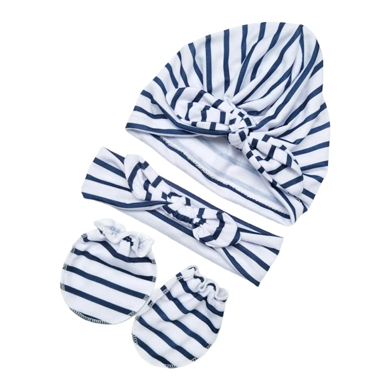 Baby Anti-scratching Gloves Knotted Headband Hat Set Mittens Hair Band Beanie H055
Baby Anti-scratching Gloves Knotted Headband Hat Set Mittens Hair Band Beanie H055
