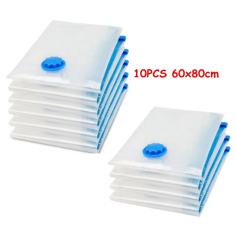 10pcs Vacuum Storage Bag Home Organizer Transparent Border Foldable Clothes Organizer Seal Compressed Travel Saving Package
10pcs Vacuum Storage Bag Home Organizer Transparent Border Foldable Clothes Organizer Seal Compressed Travel Saving Package