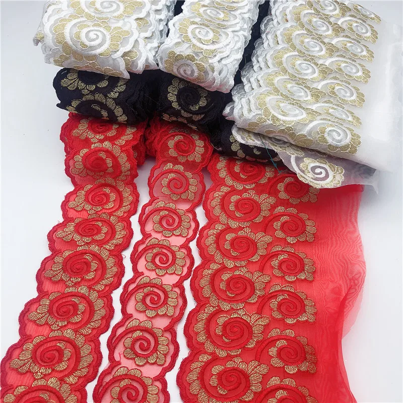 25yards 15color Orgenza Floral Lace Trim Ribbon Fabric Flower Embroidery Wedding Sewing for Set Papa Mama Kids Baby
25yards 15color Orgenza Floral Lace Trim Ribbon Fabric Flower Embroidery Wedding Sewing for Set Papa Mama Kids Baby