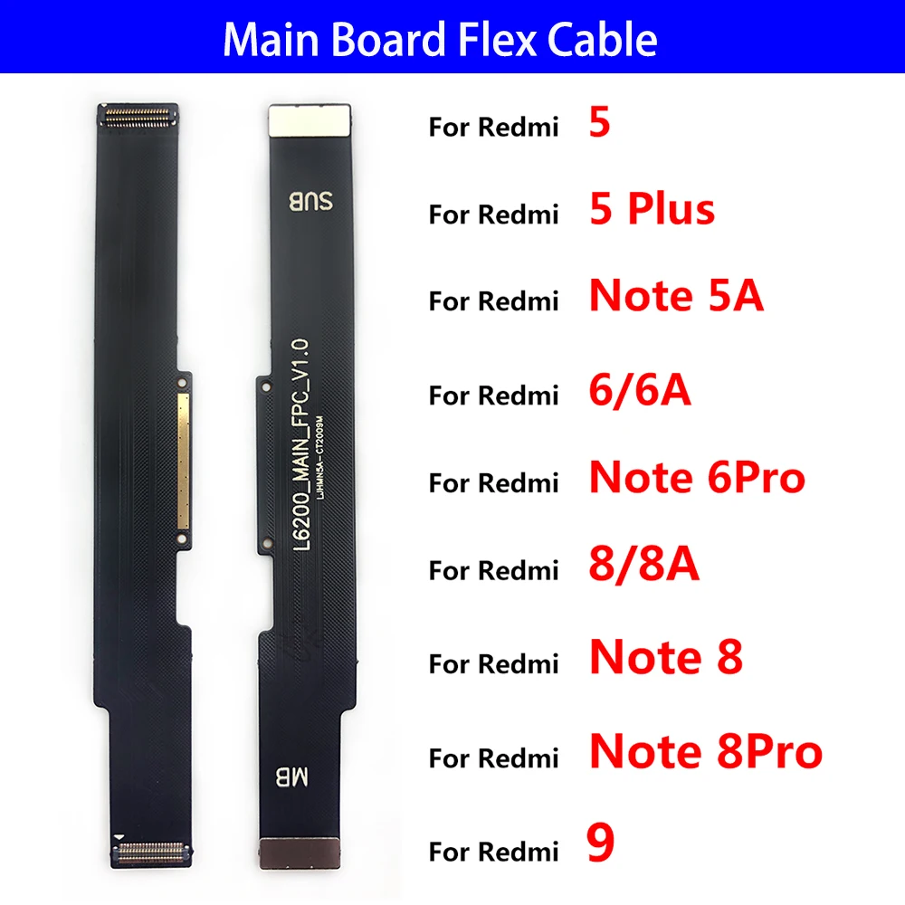 Original Main Motherboard For Xiaomi Redmi 9 9A 9C 6 6A 8A Note 10 8 7 6 Pro 5 5A Mainboard Connector Board Flex Cable
Original Main Motherboard For Xiaomi Redmi 9 9A 9C 6 6A 8A Note 10 8 7 6 Pro 5 5A Mainboard Connector Board Flex Cable