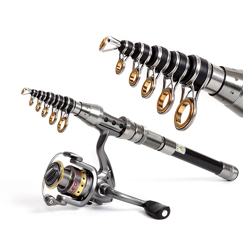 1.5M /1.8M /2.1M /2.4M Carbon Fiber Telescopic Fishing Pole Spinning Reels with Carrier Bag Portable Fishing Rod Reel Combo Set
1.5M /1.8M /2.1M /2.4M Carbon Fiber Telescopic Fishing Pole Spinning Reels with Carrier Bag Portable Fishing Rod Reel Combo Set