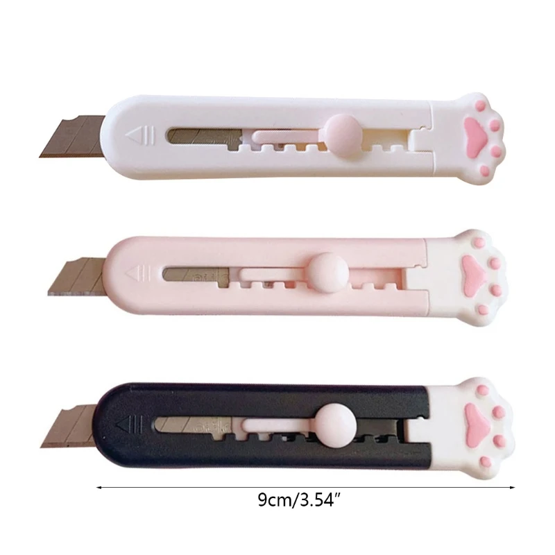 Pocket Retractable Package Opener Cartoon Safety Cutter Box Opener Utility Knife Adults Office Staff Stationery Supplies
Pocket Retractable Package Opener Cartoon Safety Cutter Box Opener Utility Knife Adults Office Staff Stationery Supplies