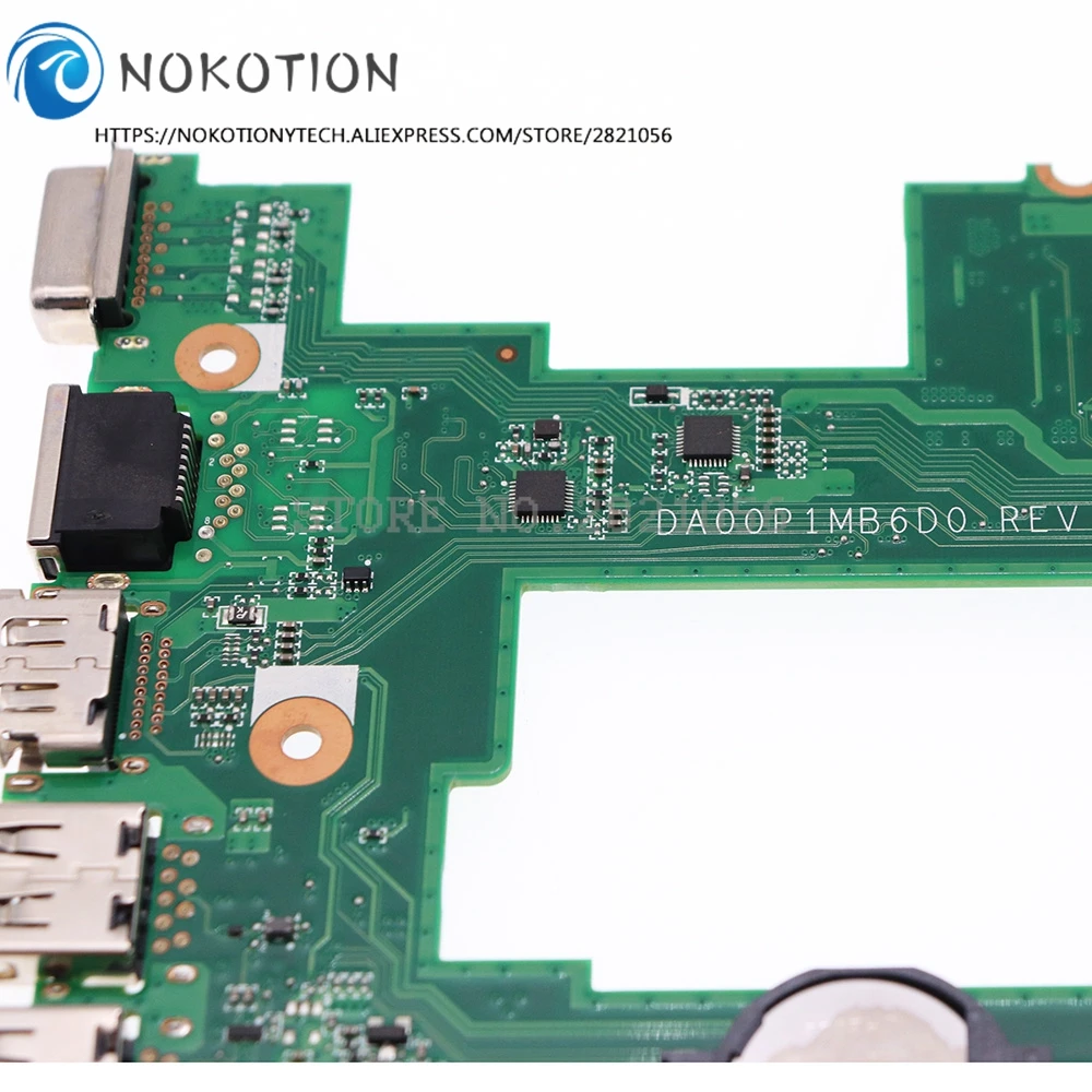 Материнская плата NOKOTION DA00P1MB6D0 для ноутбука HP 14-BS серии 14-BS043N материнская N3710 ЦП + 32
