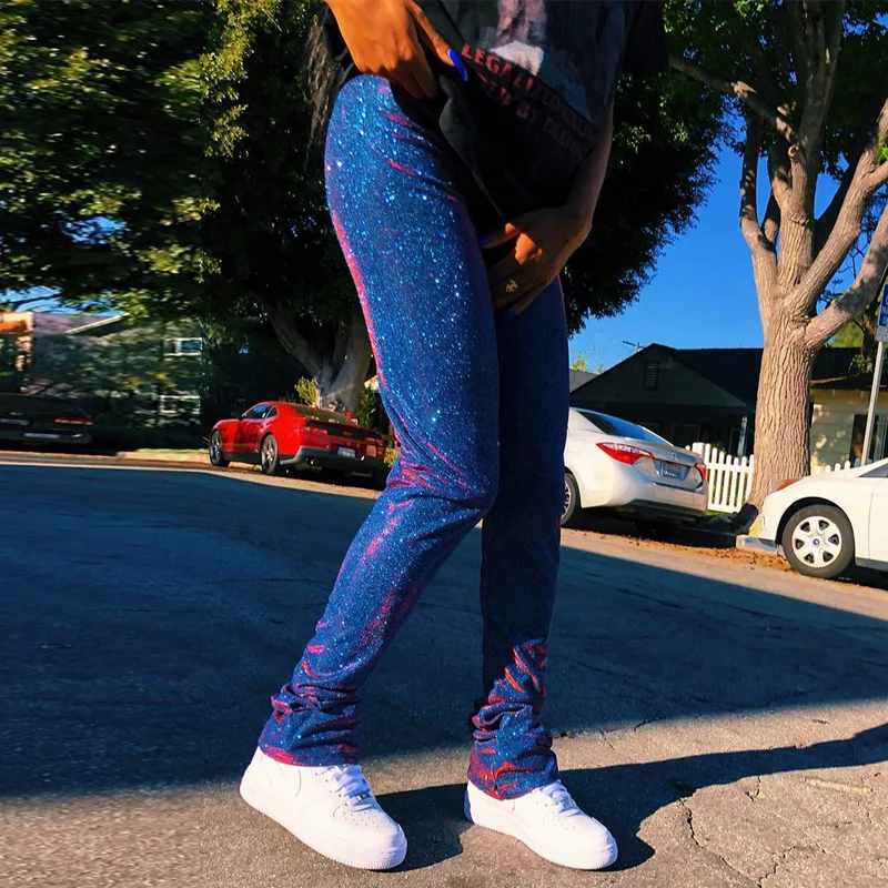Women Multi-Color Stacked Leggings Glitter High Waist Solid Color Slim Fit Workout Flare Pants Summer Fall Spring Unique Style
Women Multi-Color Stacked Leggings Glitter High Waist Solid Color Slim Fit Workout Flare Pants Summer Fall Spring Unique Style