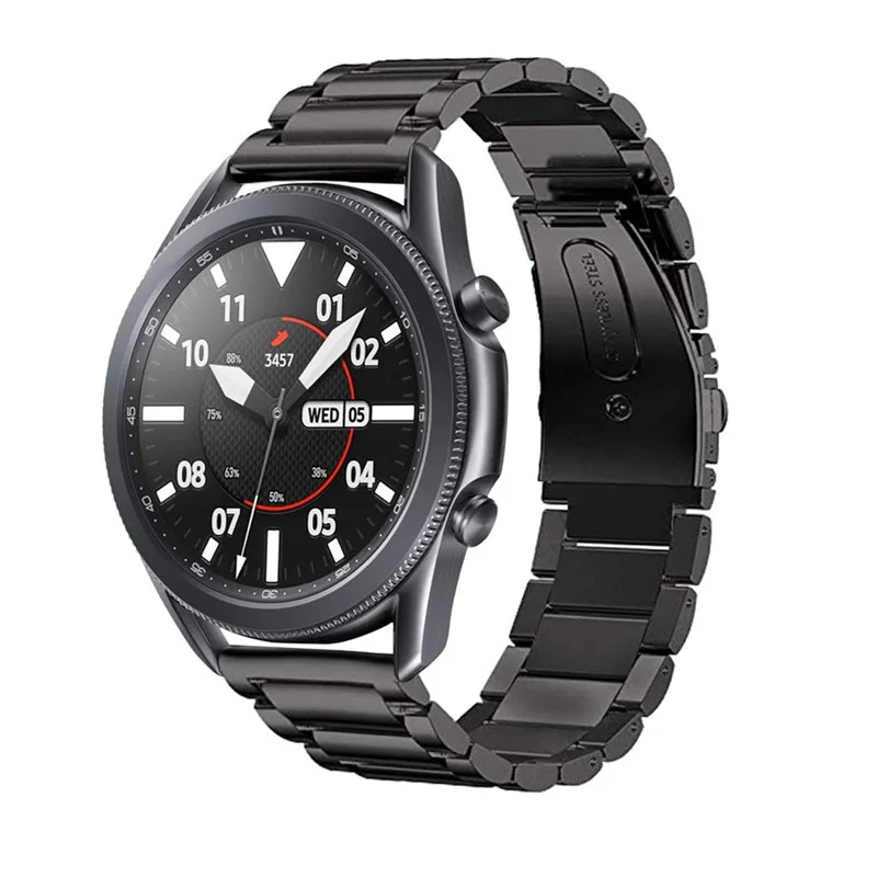 Ремешок из нержавеющей стали для Samsung Galaxy Watch 3, металлический браслет для смарт-часов Galaxy Watch 3 45 мм, 41 мм, 20 22 мм
Ремешок из нержавеющей стали для Samsung Galaxy Watch 3, металлический браслет для смарт-часов Galaxy Watch 3 45 мм, 41 мм, 20 22 мм