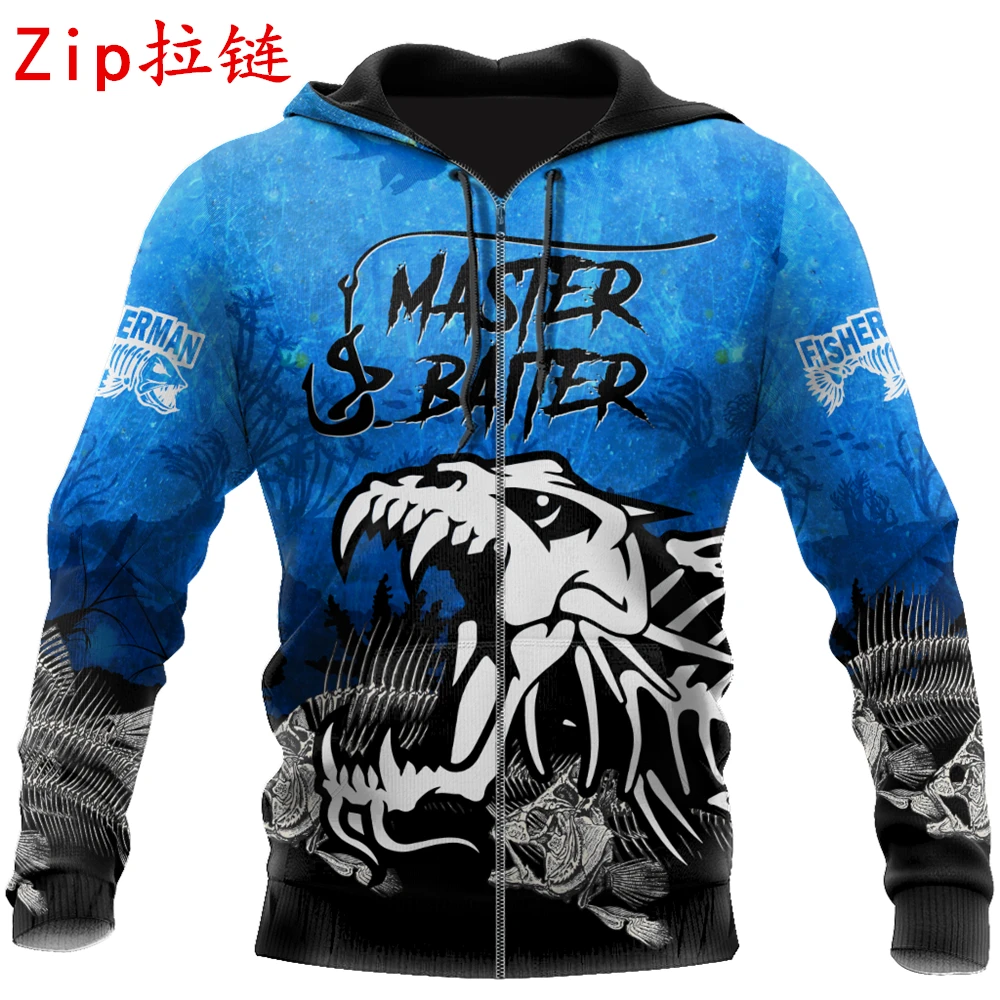 Fashion Mens Hoodies Master Baiter Fishing Blue 3D Printed Sweatshirt Harajuku Style Casual Unisex Jacket Tops V-9969
Fashion Mens Hoodies Master Baiter Fishing Blue 3D Printed Sweatshirt Harajuku Style Casual Unisex Jacket Tops V-9969