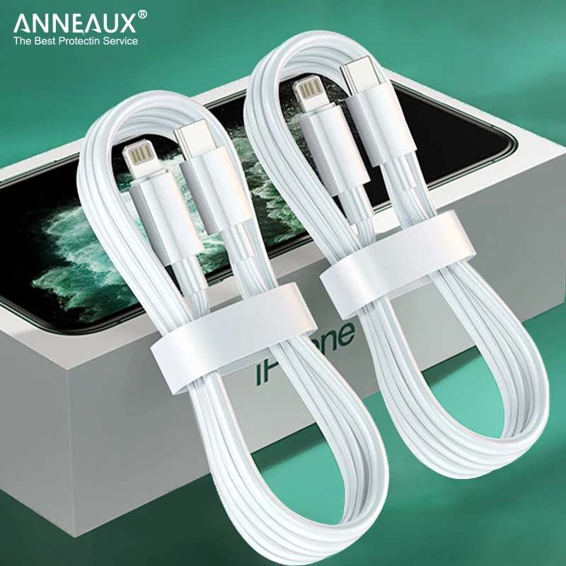 20W PD Fast Charging Cable For Apple For iPhone 13 12 11 Pro Max Mini XS X 7 8 Plus Type C To IOS AirPods Charger Cable Data
20W PD Fast Charging Cable For Apple For iPhone 13 12 11 Pro Max Mini XS X 7 8 Plus Type C To IOS AirPods Charger Cable Data