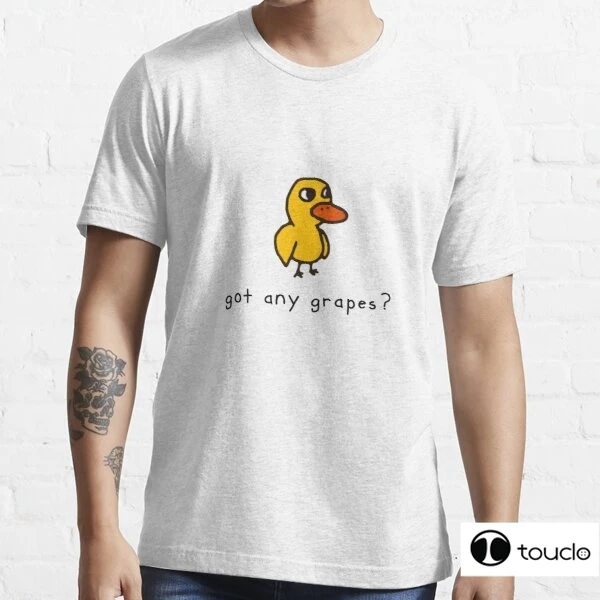 Got Any Grapes Men'S Fashion Short Sleeve T Shirt Summer O-Neck Cozy Breathable Tee Funny Printed T Shirt Men'S Tops Unisex
Got Any Grapes Men'S Fashion Short Sleeve T Shirt Summer O-Neck Cozy Breathable Tee Funny Printed T Shirt Men'S Tops Unisex