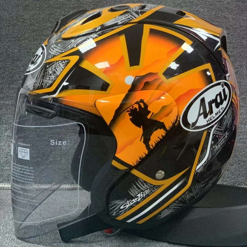 SZ-Ram Samurai Pedrosa Gold Motorcycle Half Face Helmet Motorcycle Racing Helmet Helmet Motorcycle Half Face Flip Up Helmet
SZ-Ram Samurai Pedrosa Gold Motorcycle Half Face Helmet Motorcycle Racing Helmet Helmet Motorcycle Half Face Flip Up Helmet